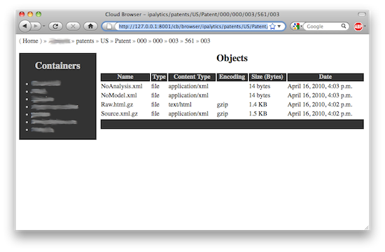 Basic Cloud Browser