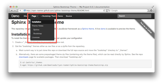 Page Navigation